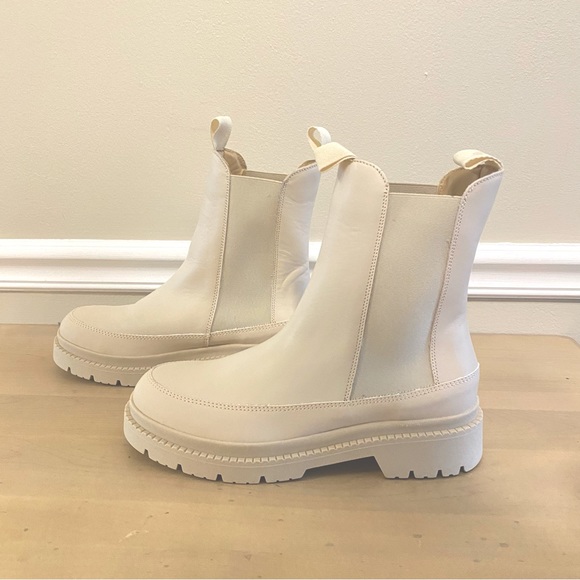 CALIA Women's Peyton Chelsea Boots in Ivory - Size 11 - Picture 2 of 11